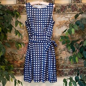 Anne Klein Blue & White Dress
